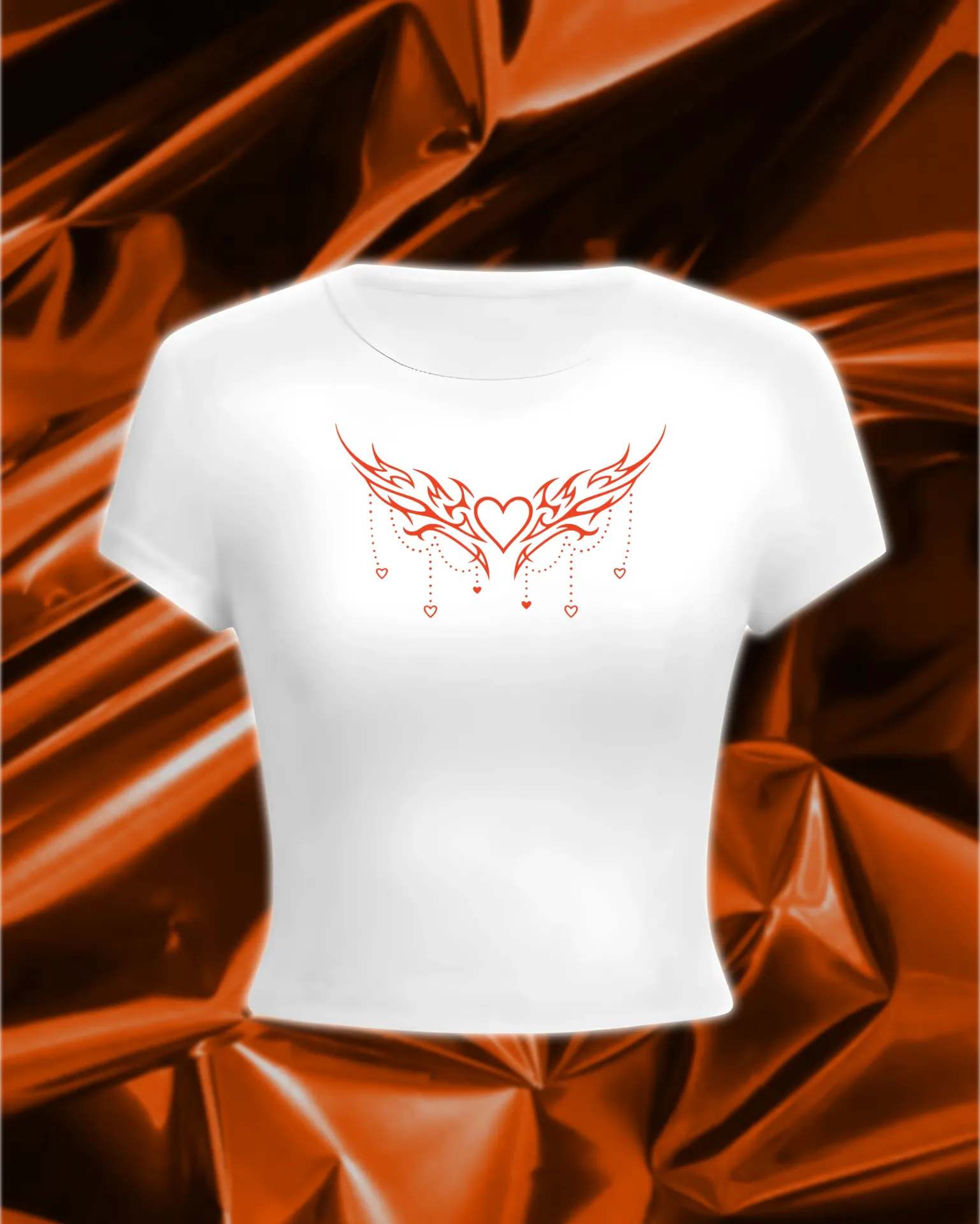 Angellise Lace-Up Baby Tee