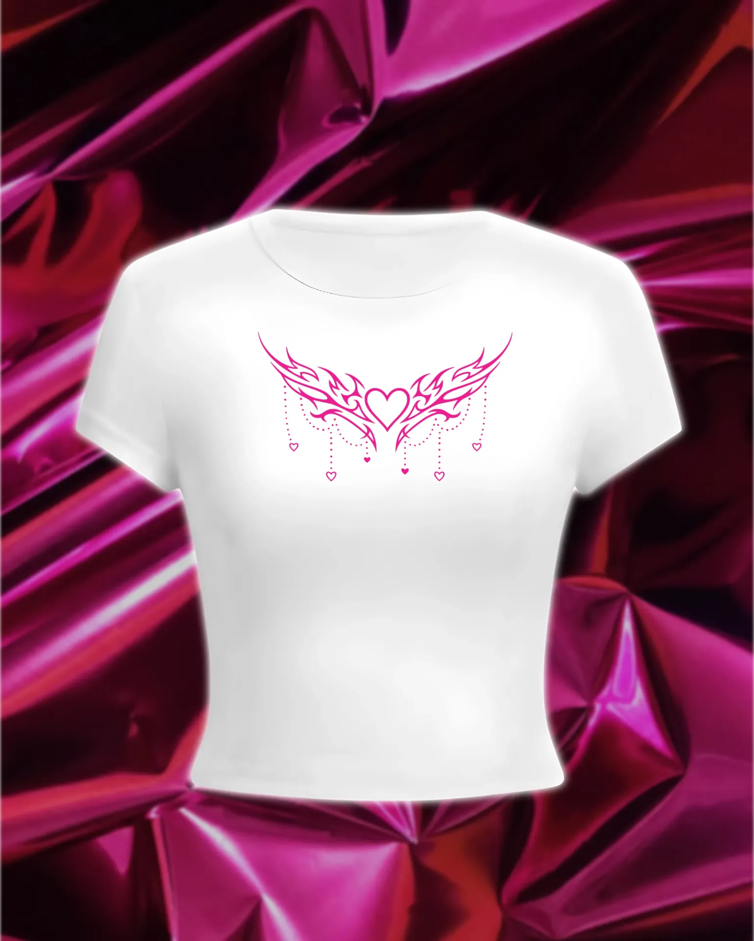 Angellise Lace-Up Baby Tee