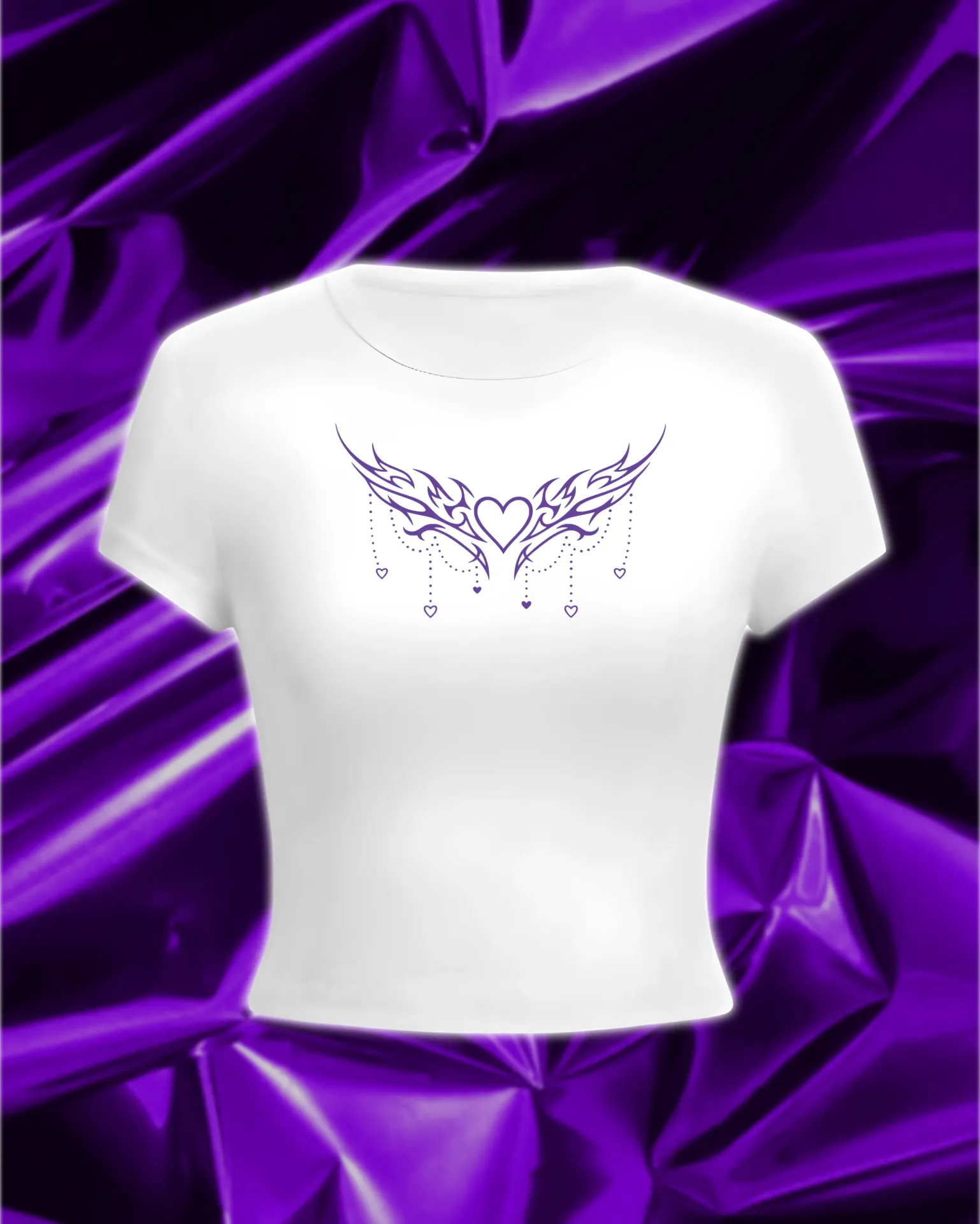 Angellise Lace-Up Baby Tee