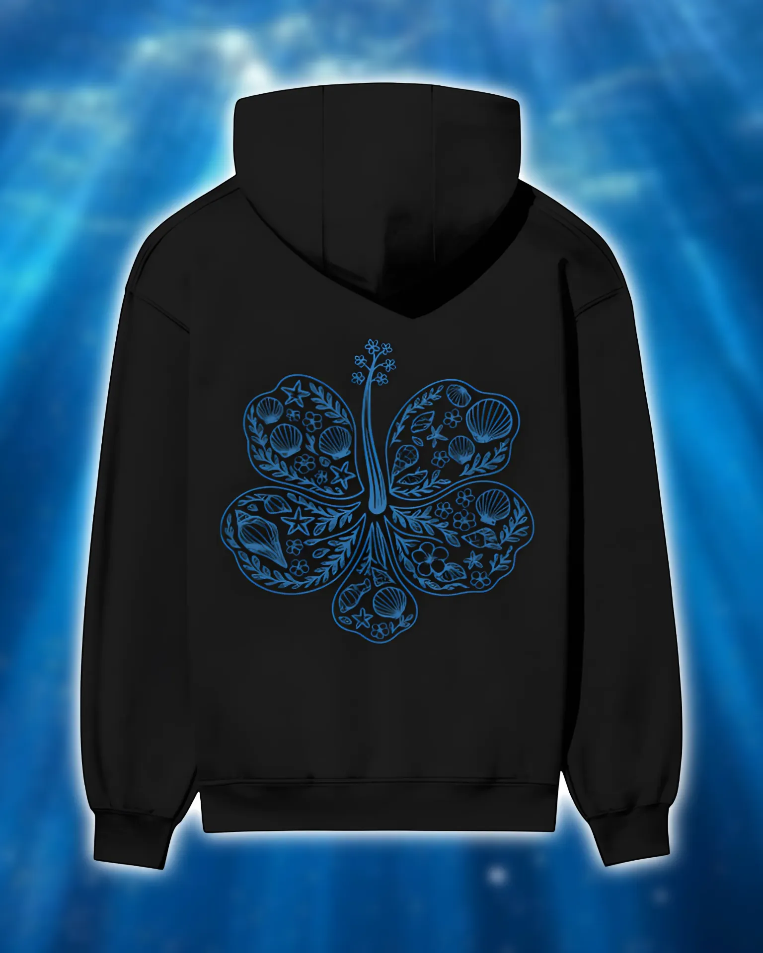 Coastal Blue Charm Hoodie
