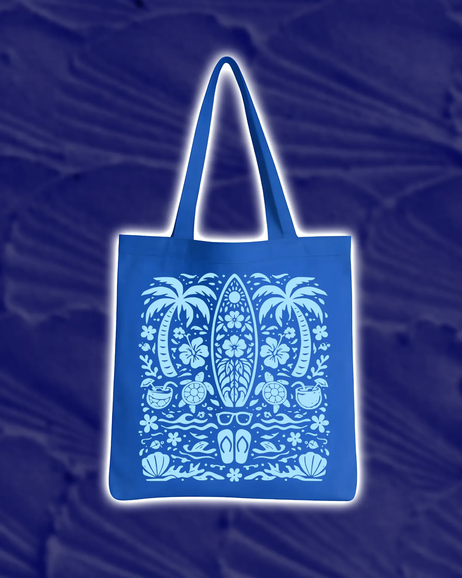 Moon-tide Tote Bag
