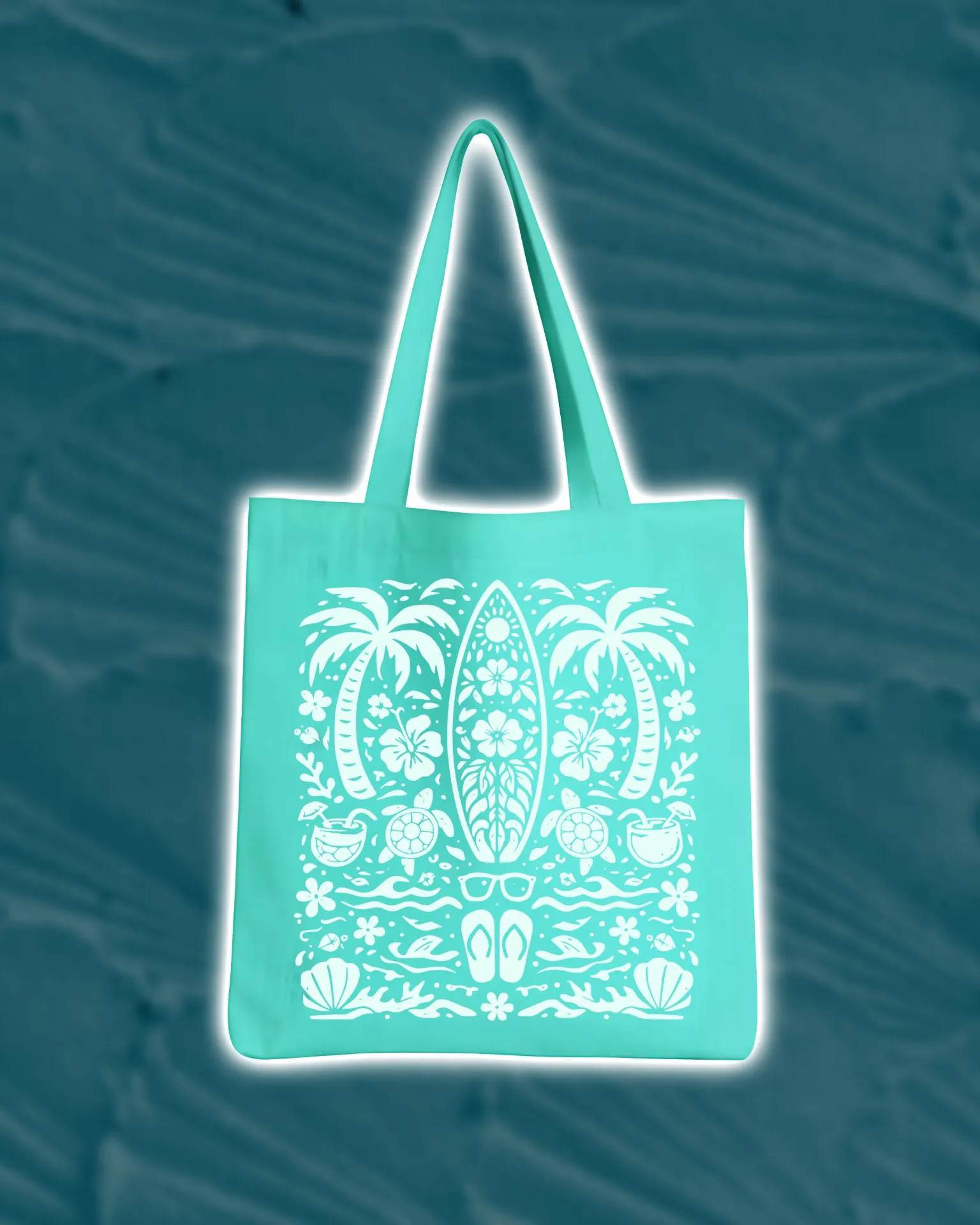 Moon-tide Tote Bag