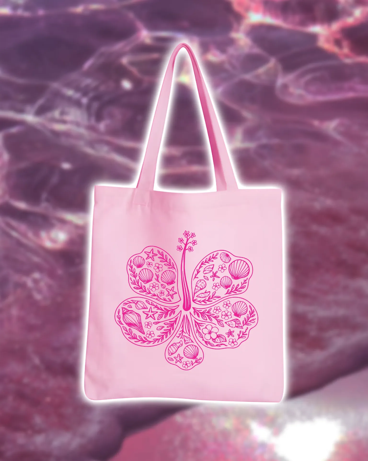 Salt-kissed Coloured Tote Bag