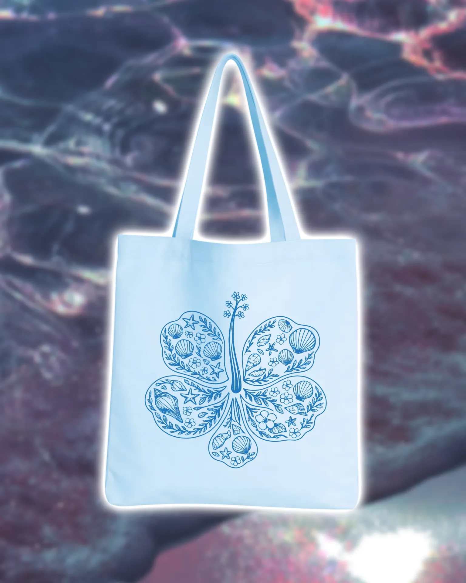 Salt-kissed Coloured Tote Bag