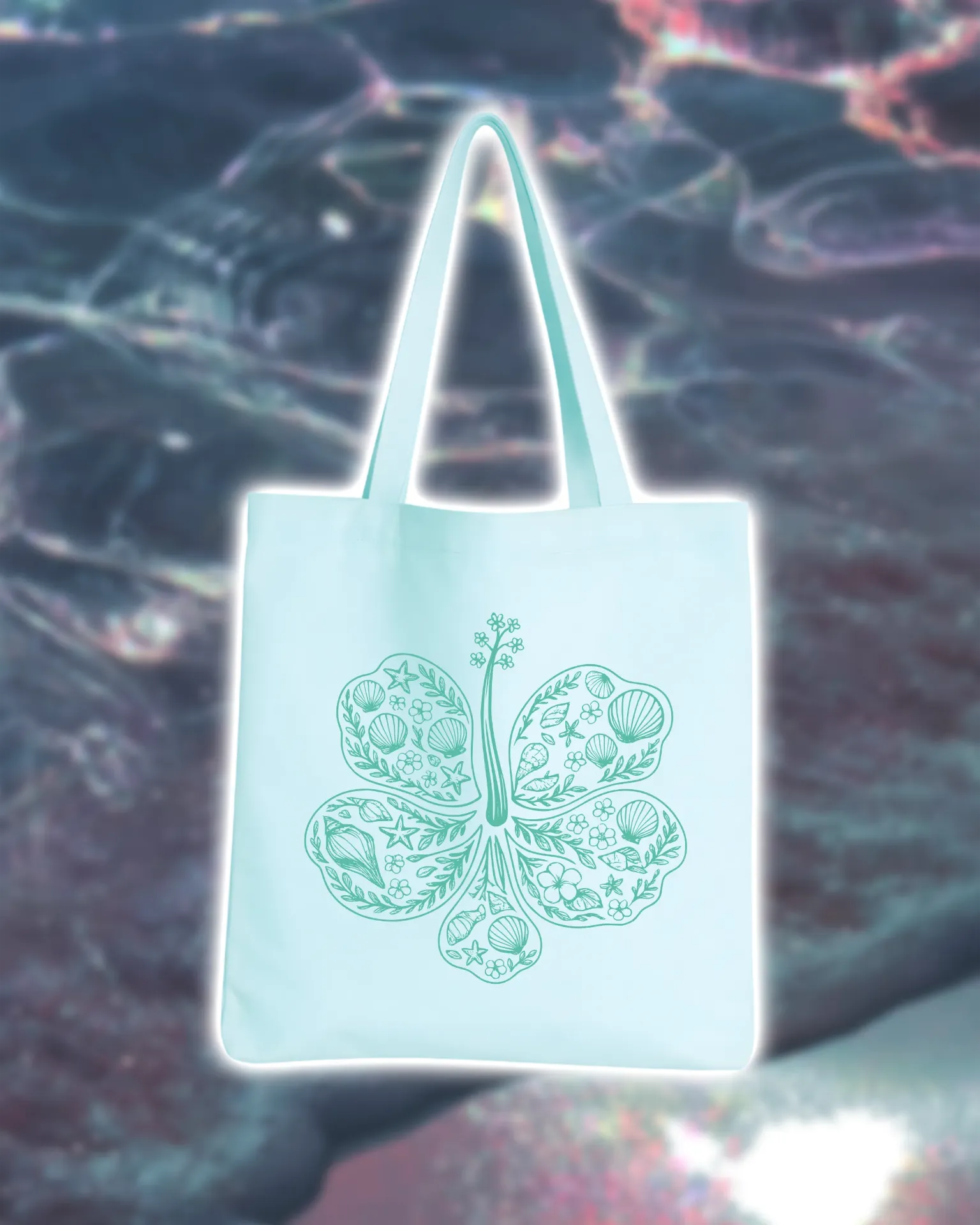 Salt-kissed Coloured Tote Bag