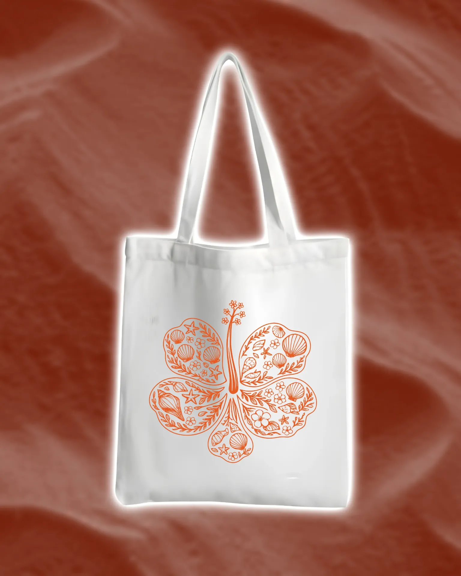 Salt-kissed Plain Tote Bag