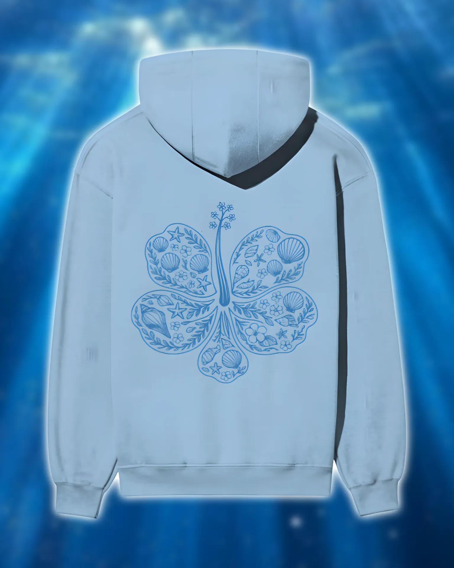 Coastal Blue Charm Hoodie