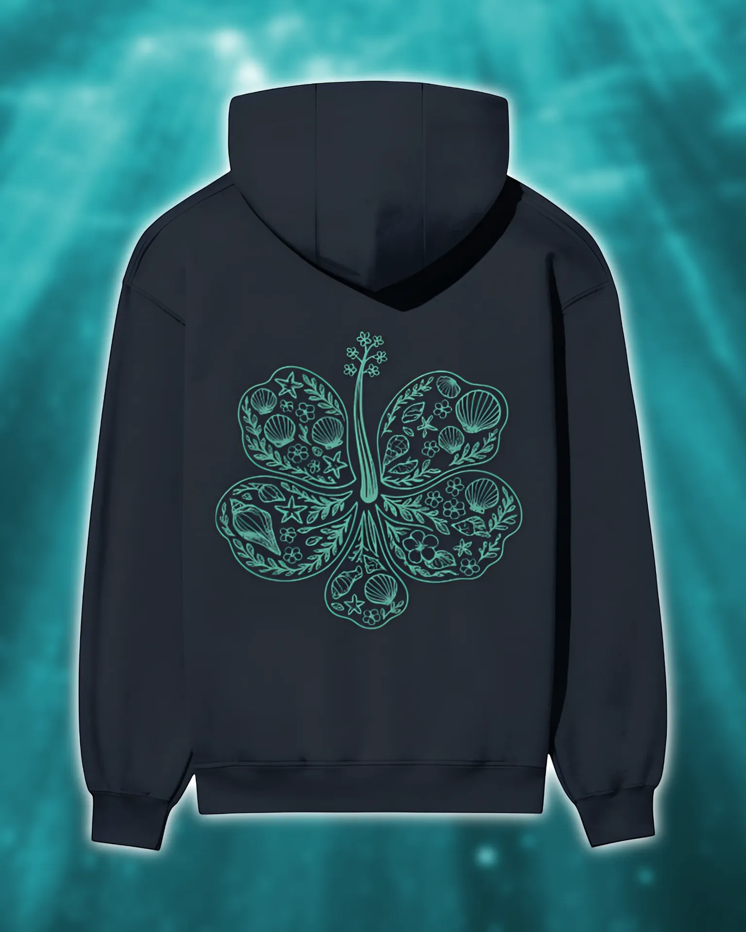 Coastal Green Charm Hoodie