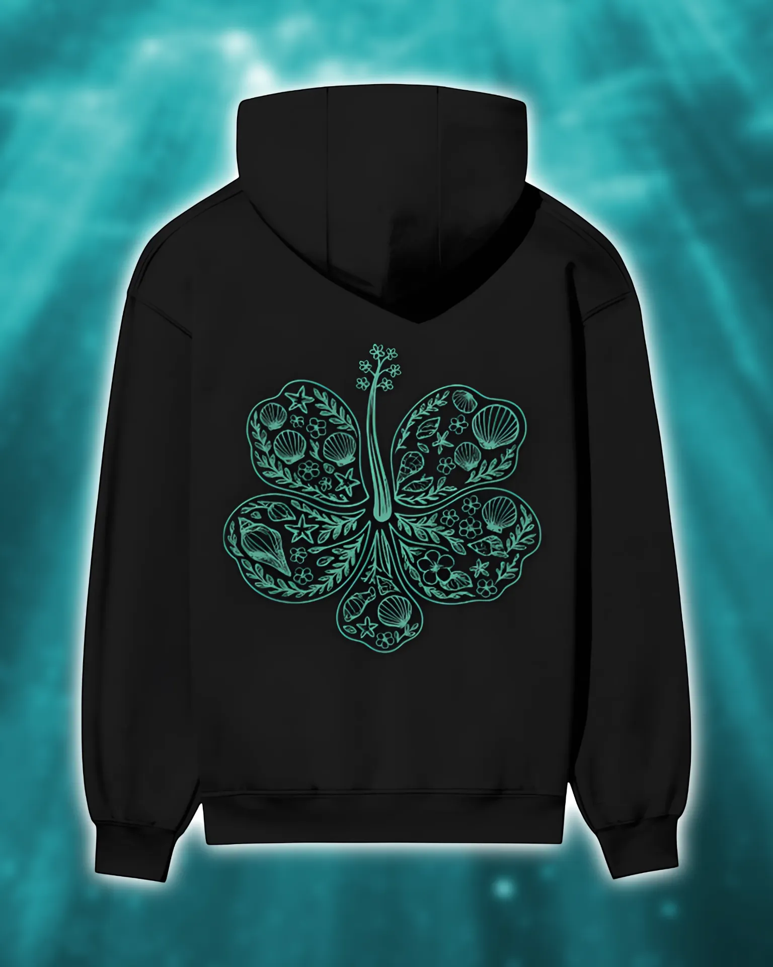 Coastal Green Charm Hoodie