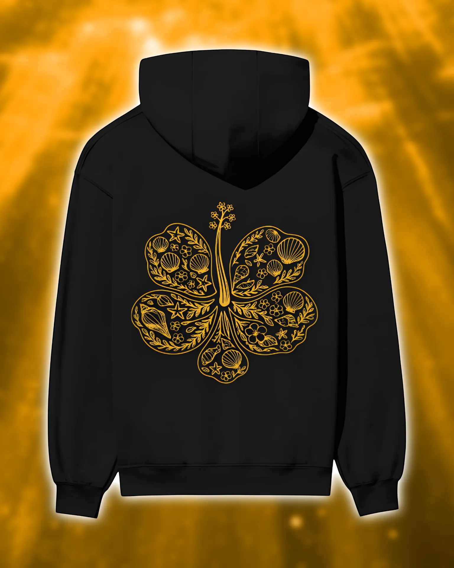 Coastal Yellow Charm Hoodie