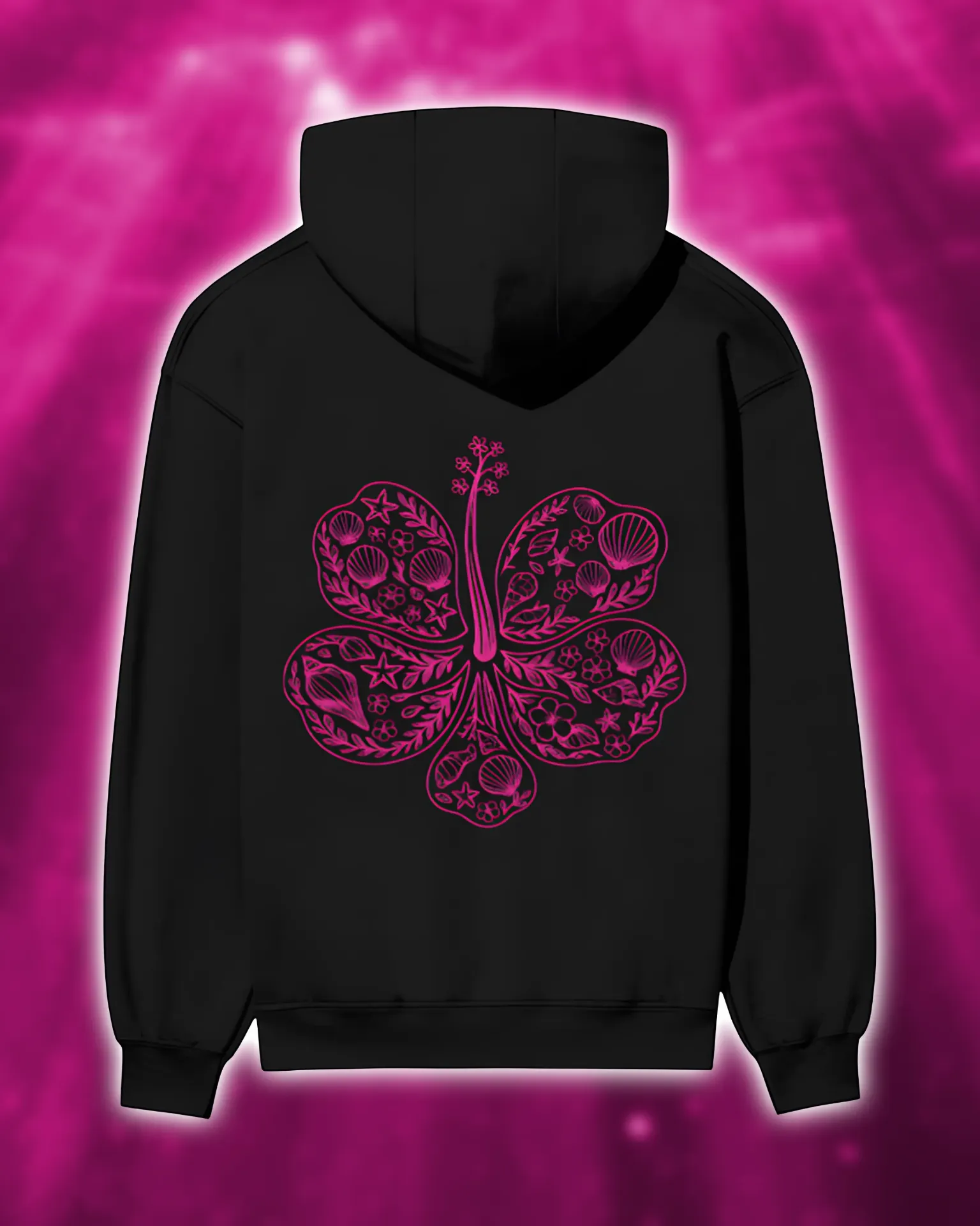 Coastal Pink Charm Hoodie