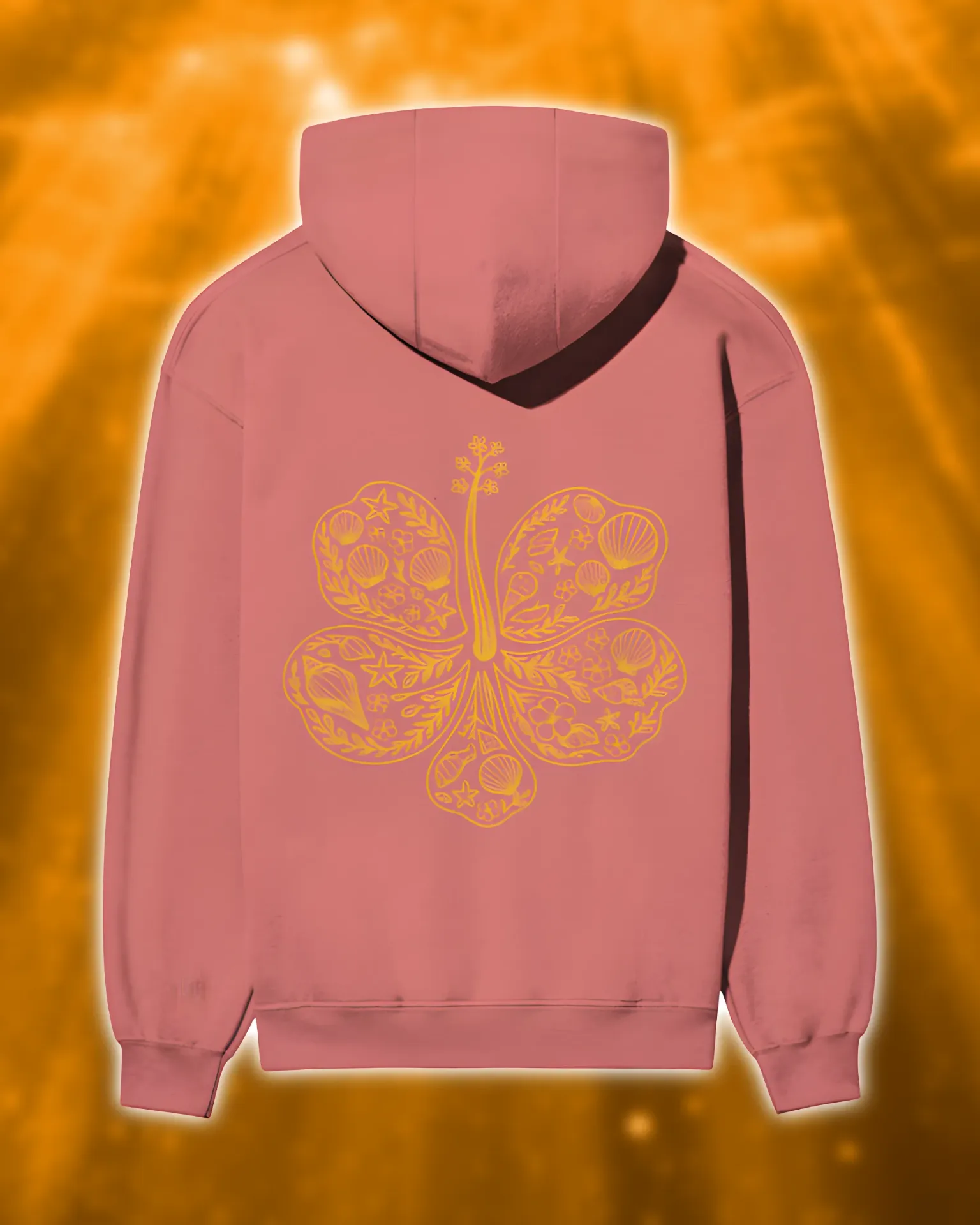 Coastal Yellow Charm Hoodie