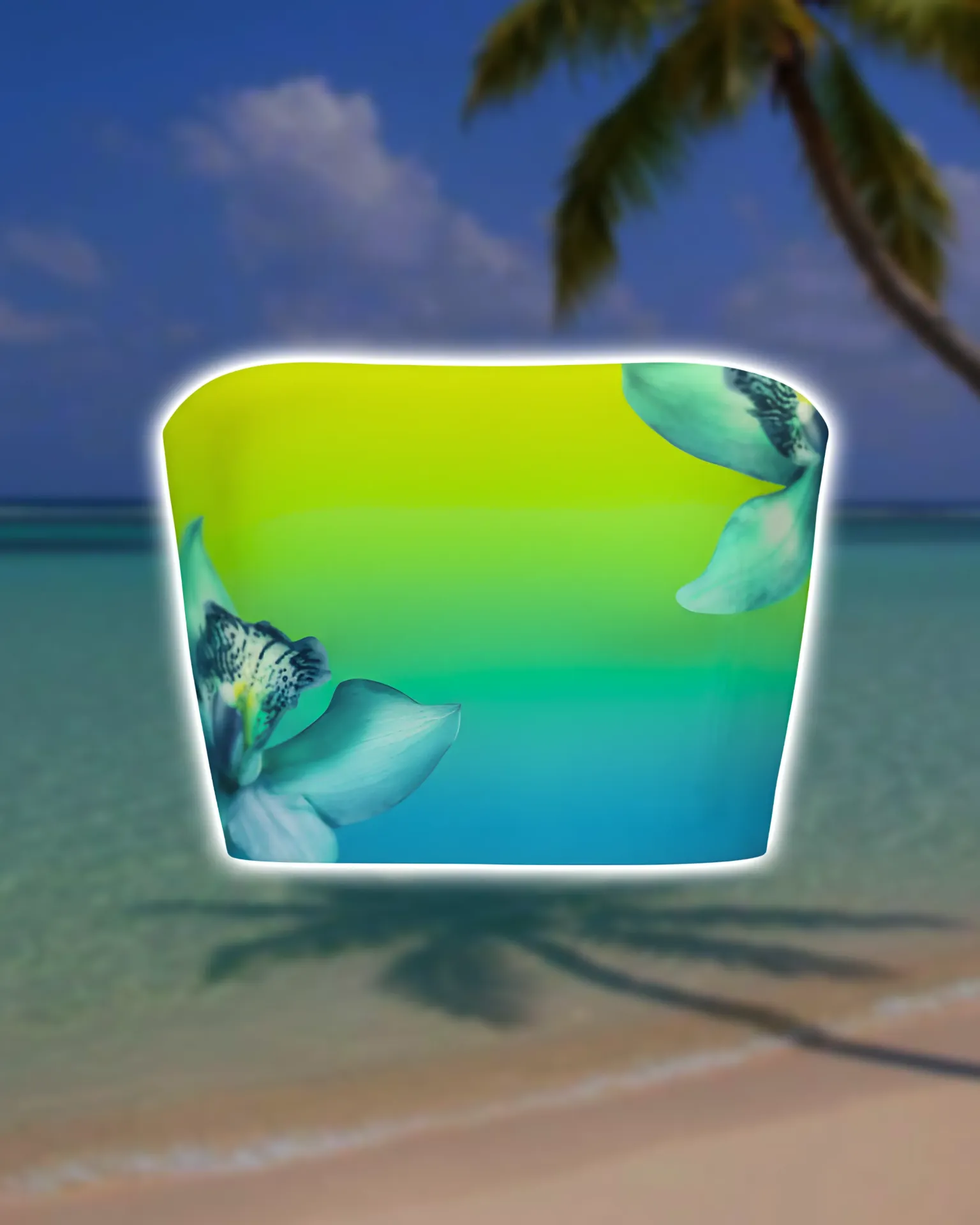 Ocean Mist Tube Top (XS)